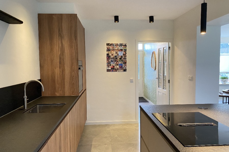 verbouwing keuken in Wanroij